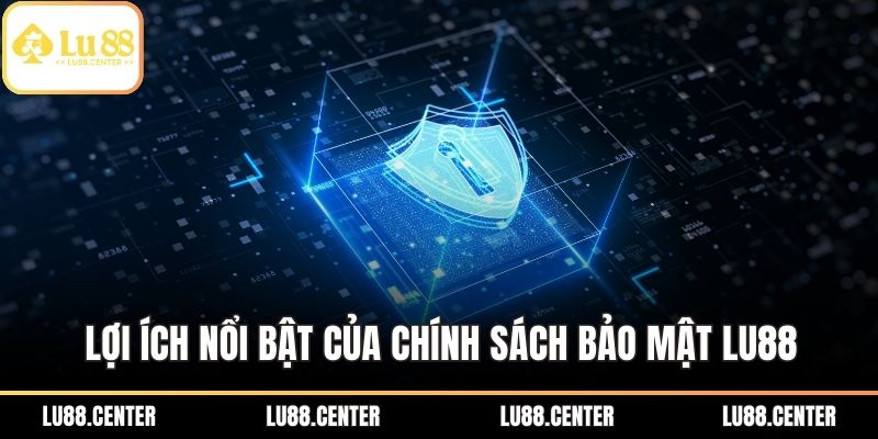 Lợi ích nổi bật của chính sách bảo mật LU88